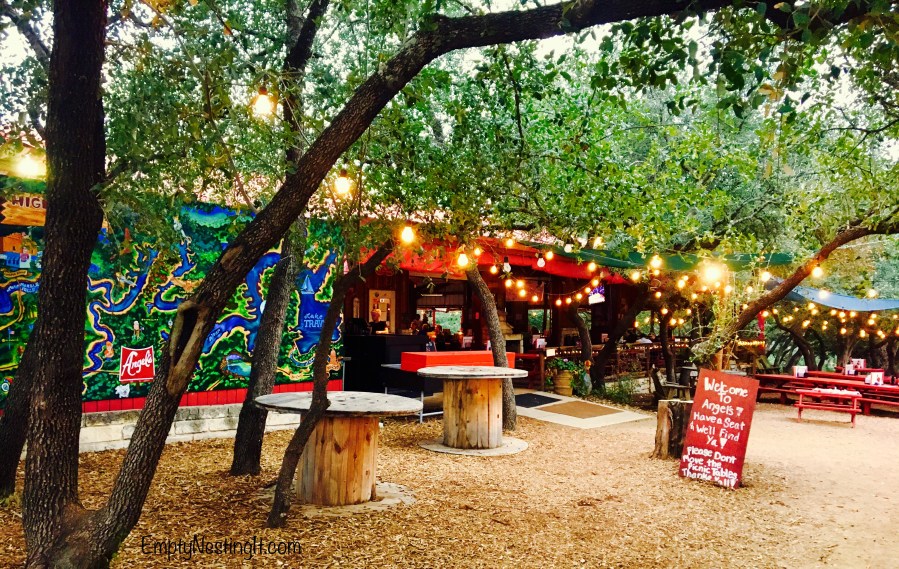 Angel’s Icehouse a very cool Texas Roadhouse/Biker Bar/Family Fun Spot in Spicewood&nbsp;Texas…